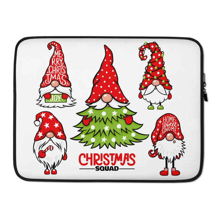 Festive Gnomes Laptop Sleeve product image (2)