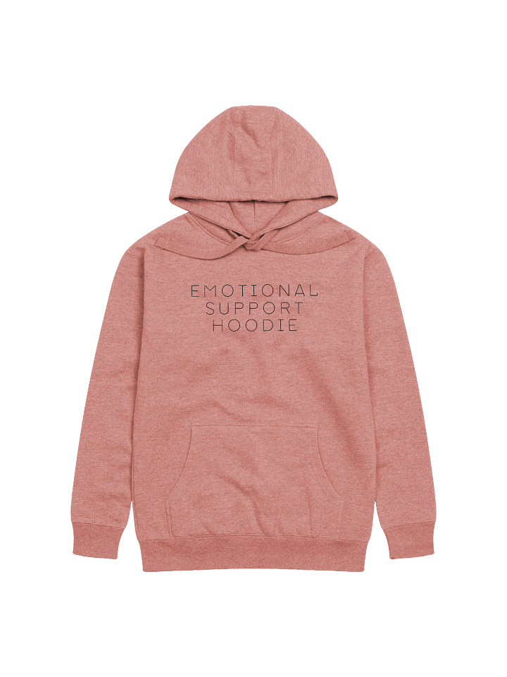 Emotional Support Hoodie (Pink) product image (1)