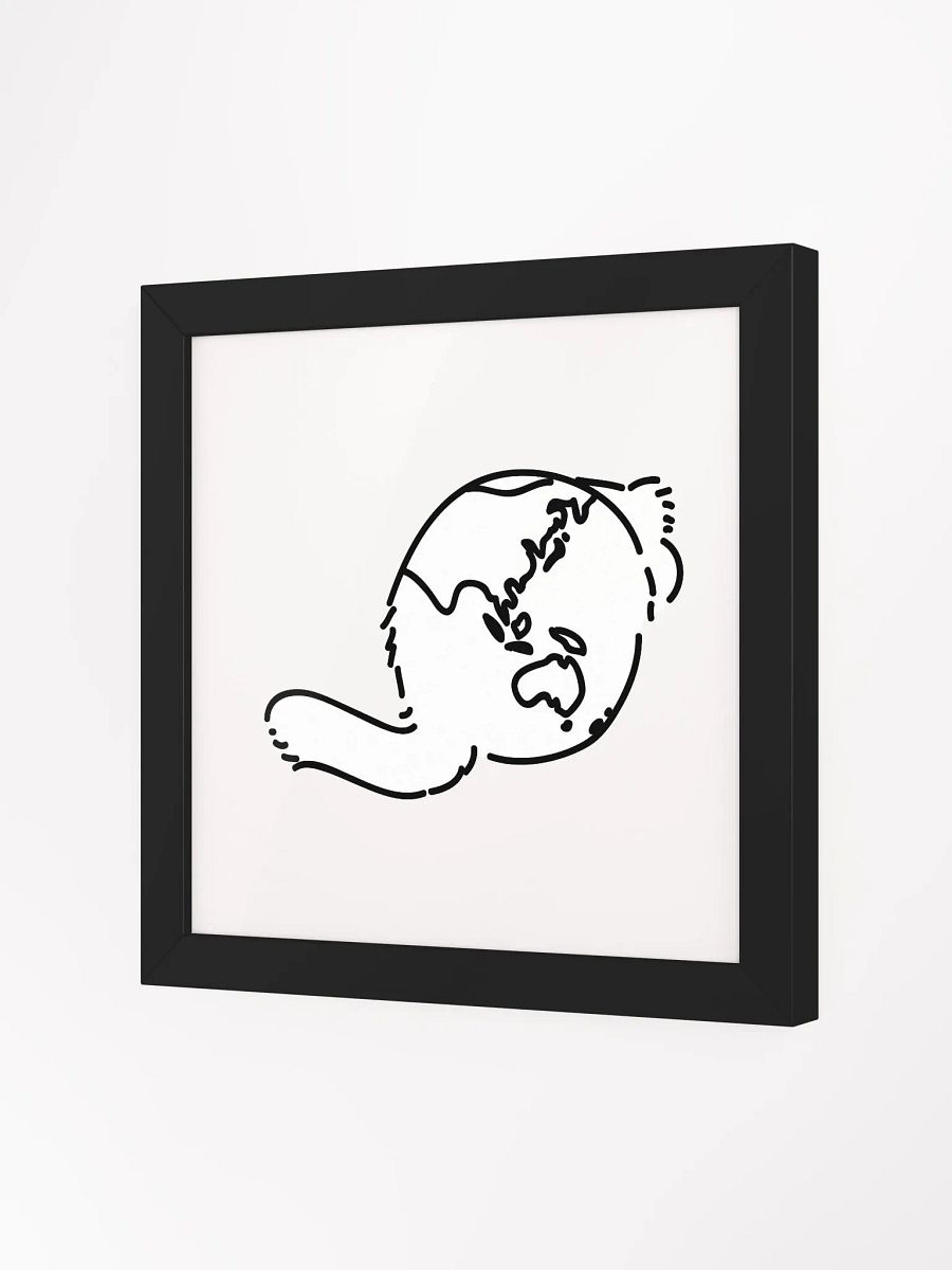 Planet Manul Asia & Oceania - Framed Print product image (6)