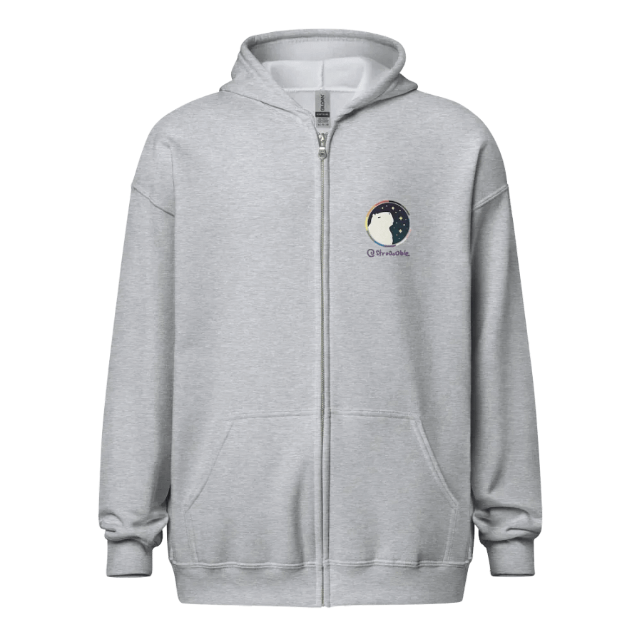 zipped hoodie : gaymin' progressive product image (22)