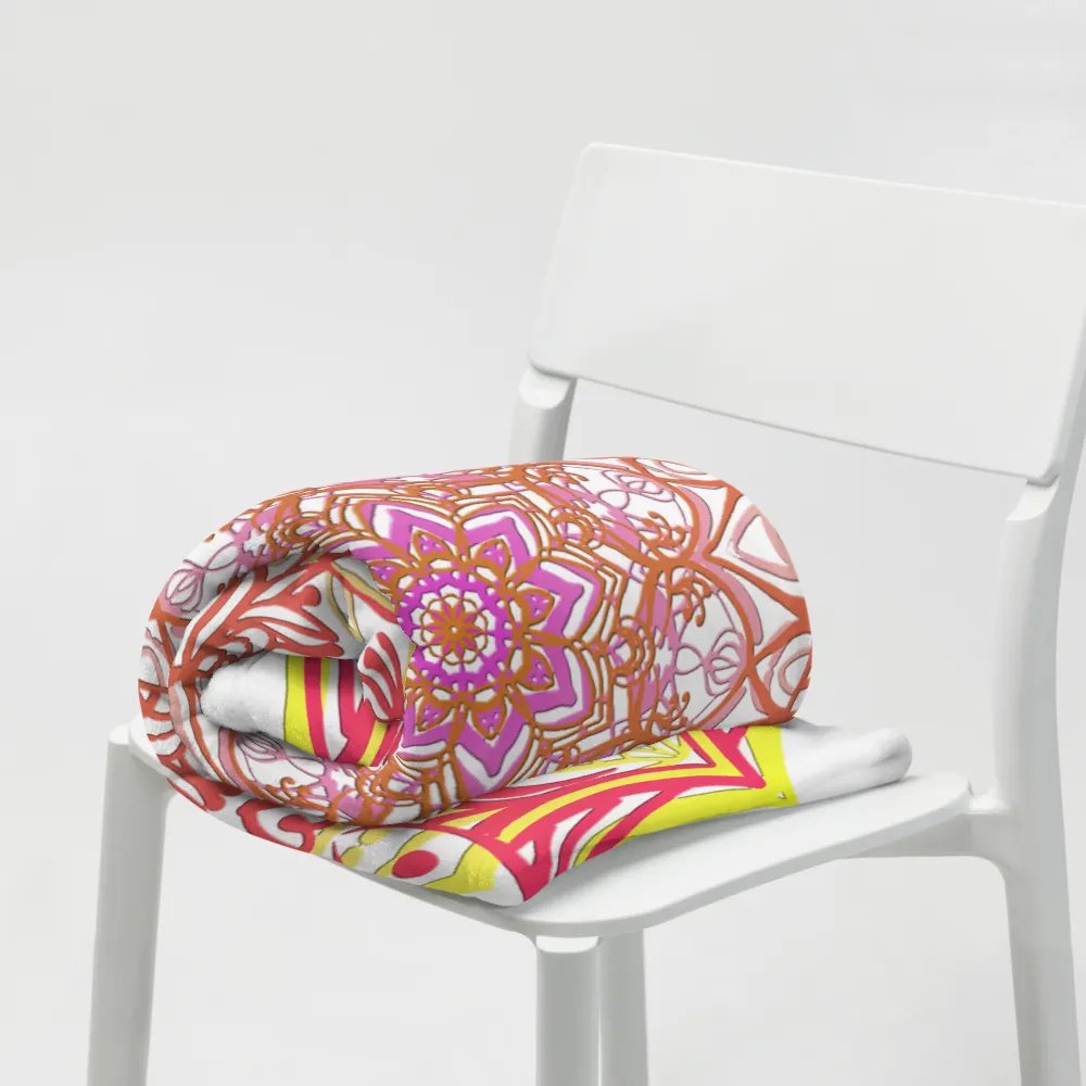 Mandala Magic Throw Blanket product image (3)