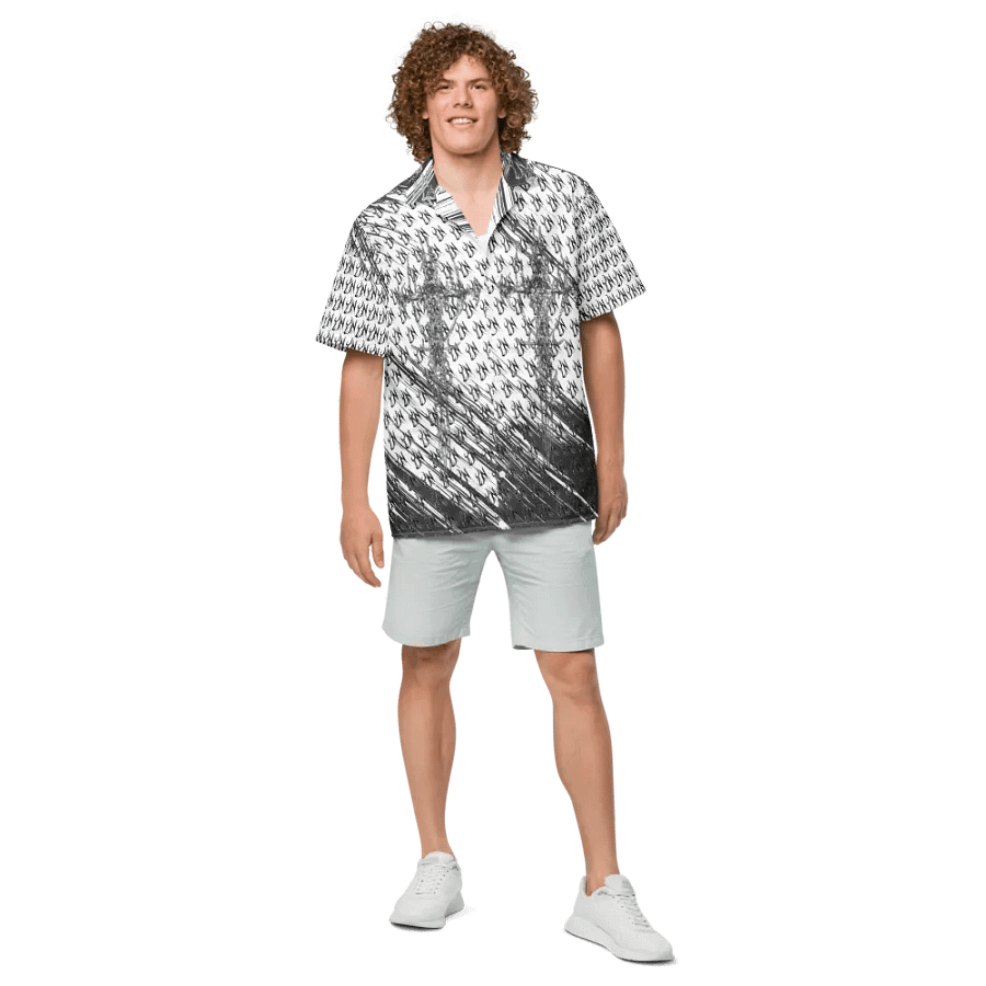 YN Checker Print Button Up product image (8)