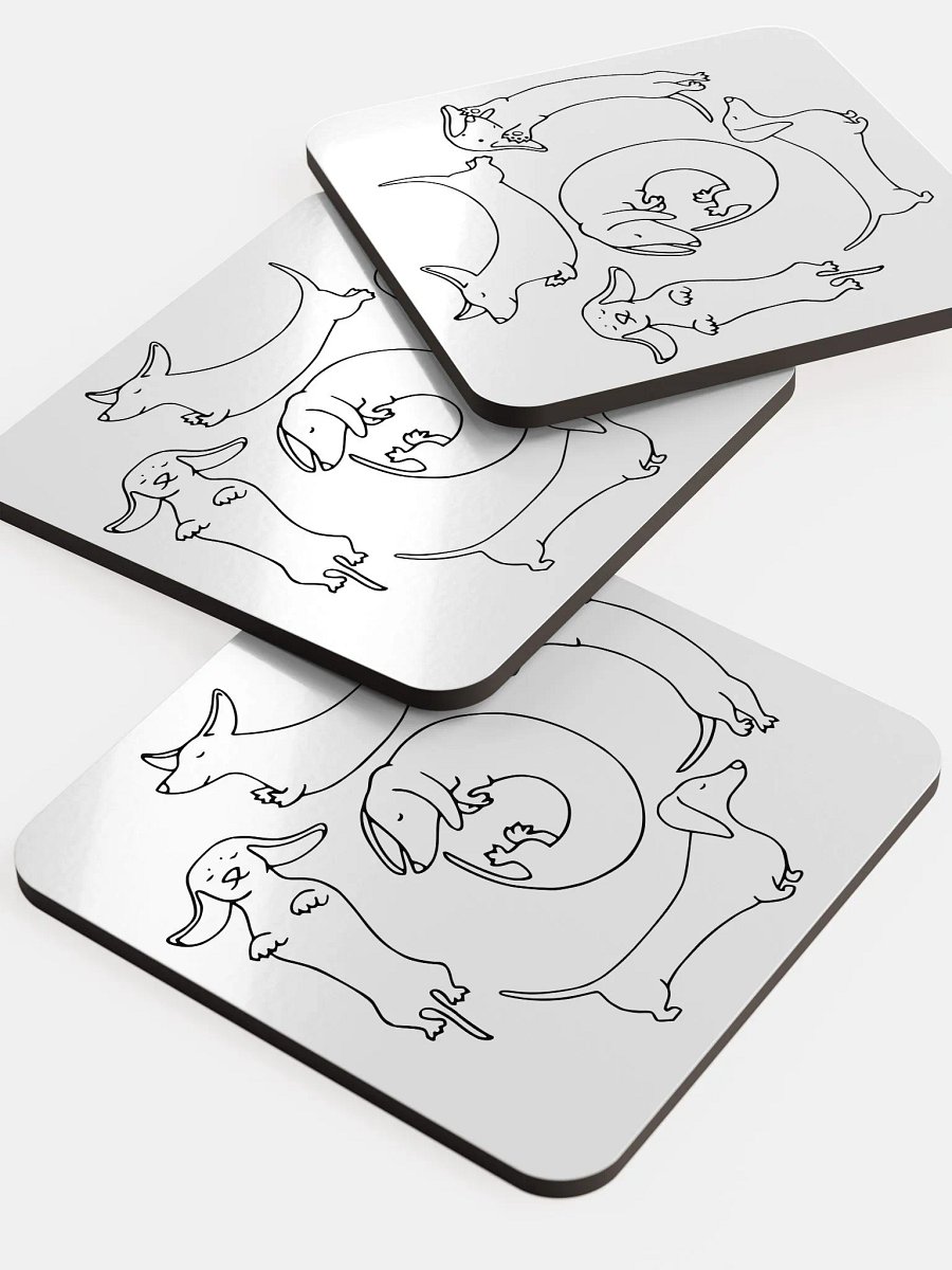 ScarletWolf Weenie Coaster product image (5)