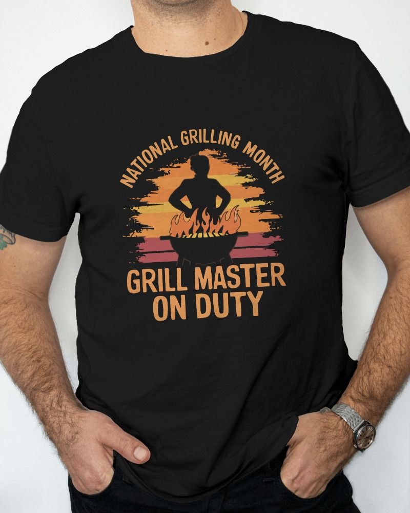 National Grilling Month T-Shirt product image (1)
