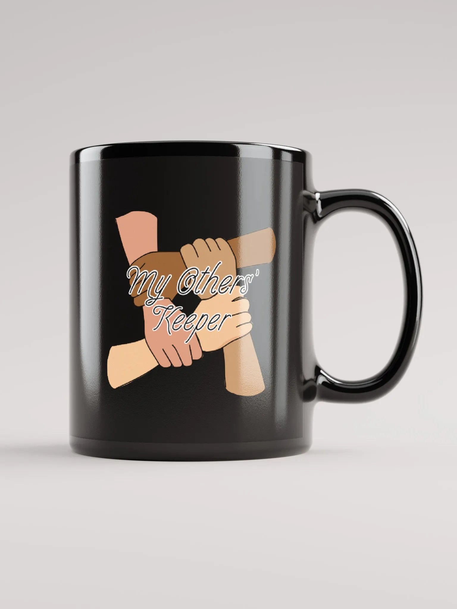 My Others' Keeper Black Mug product image (2)