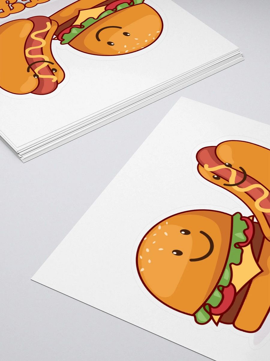 BFFs Burger and Hotdog Sticker product image (4)