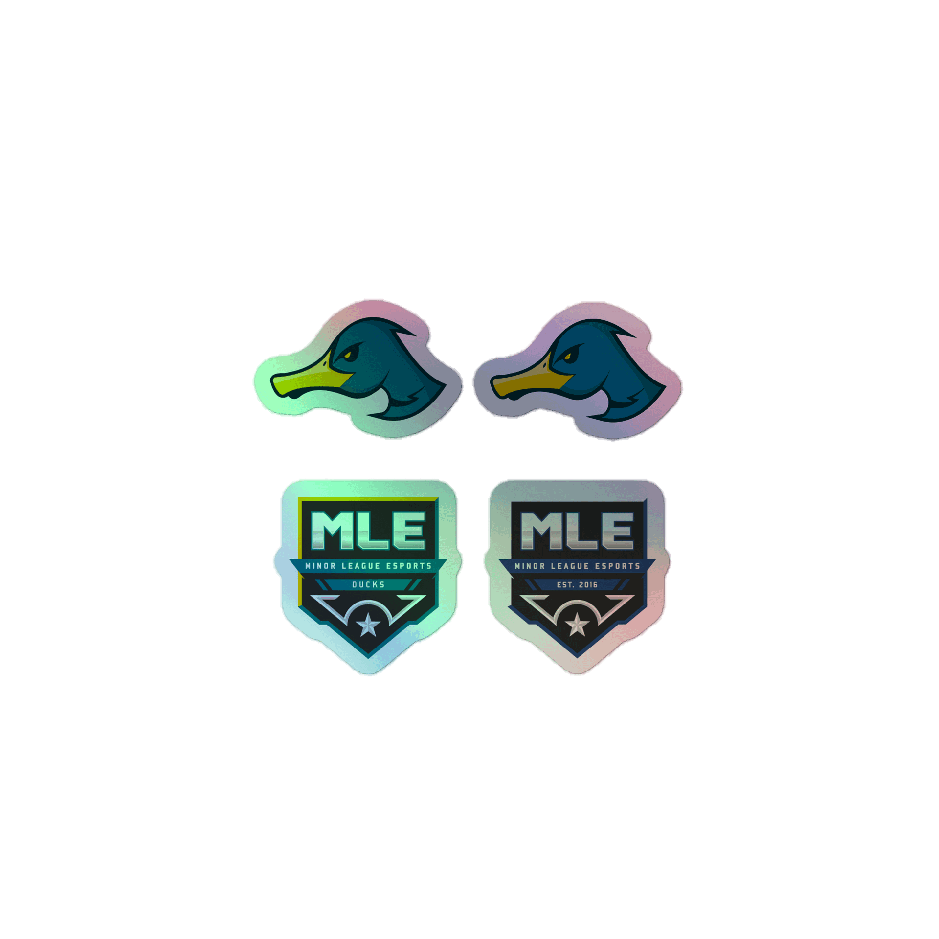 Ducks Holographic Duck Sticker Set product image (1)