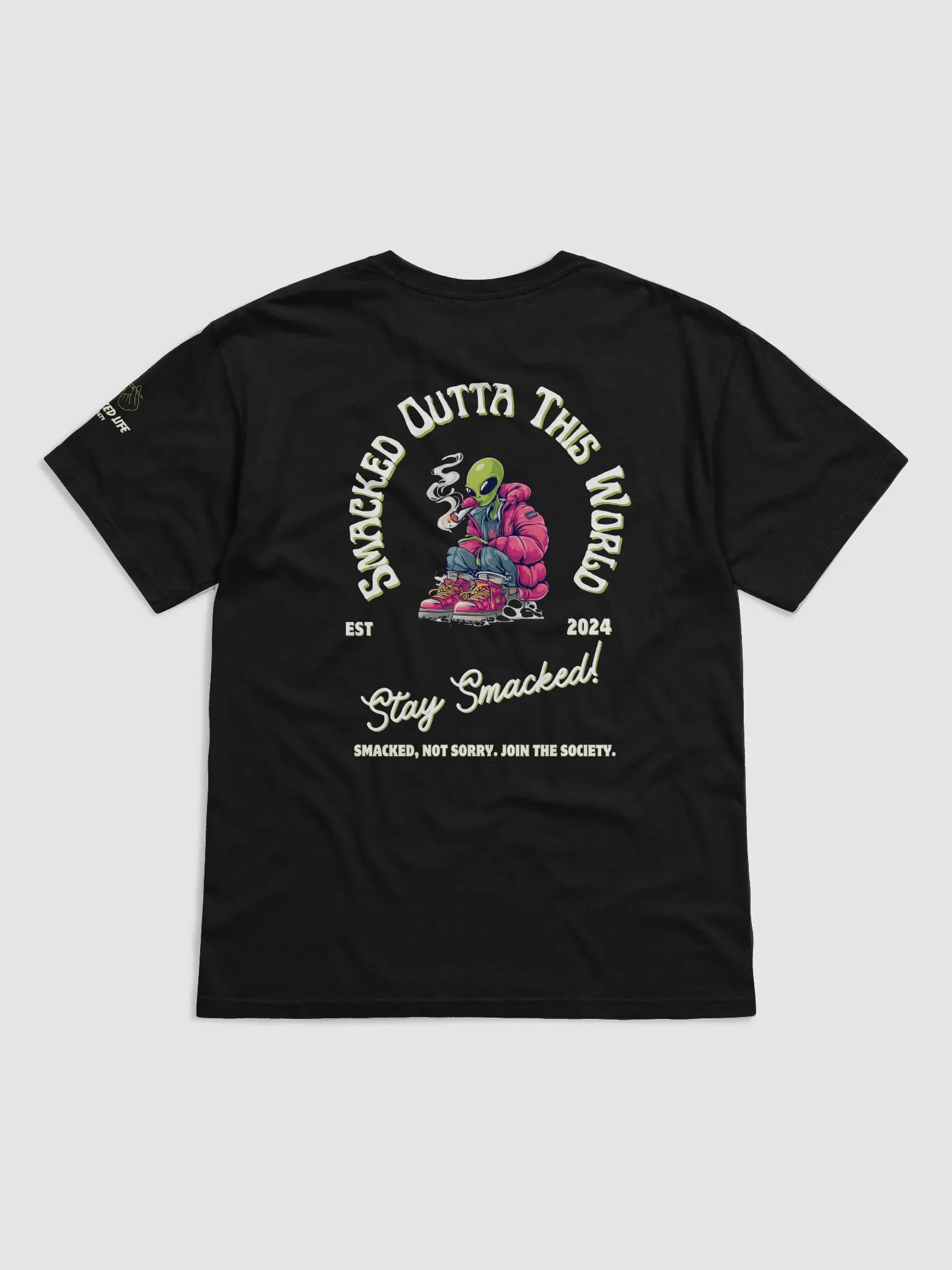 Smacked Outta This World Alien T-Shirt product image (9)
