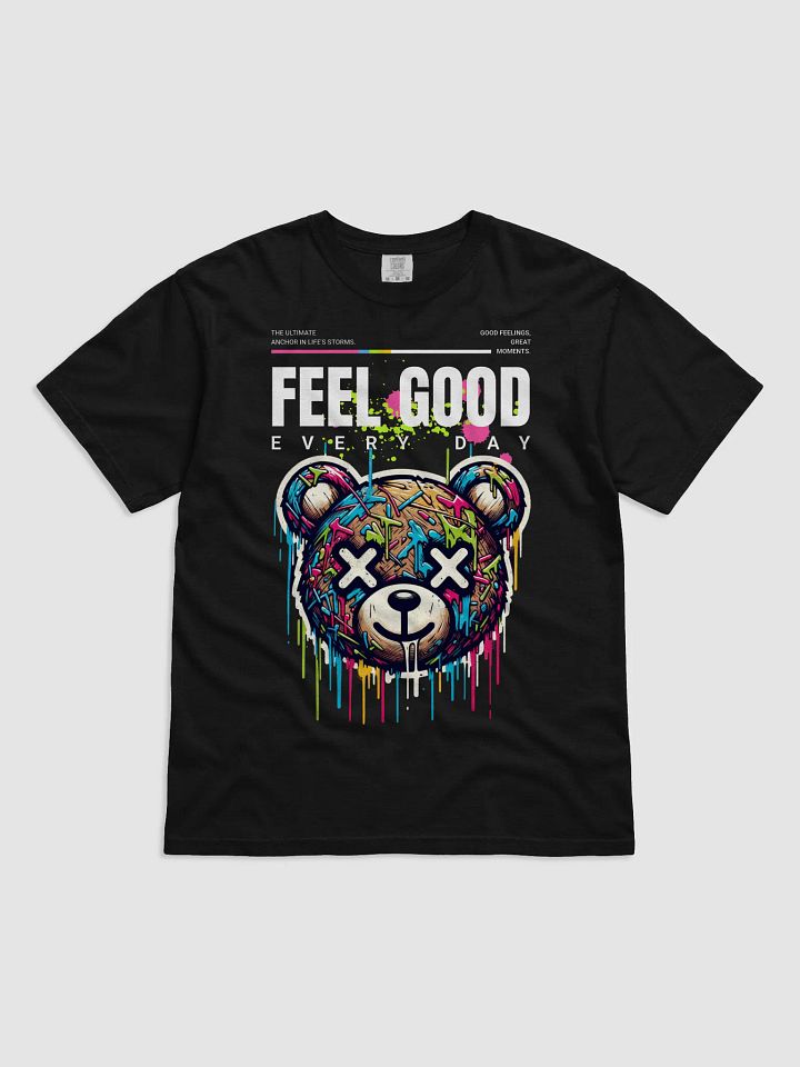FEEL GOOD Bear Artistic T-Shirt product image (2)