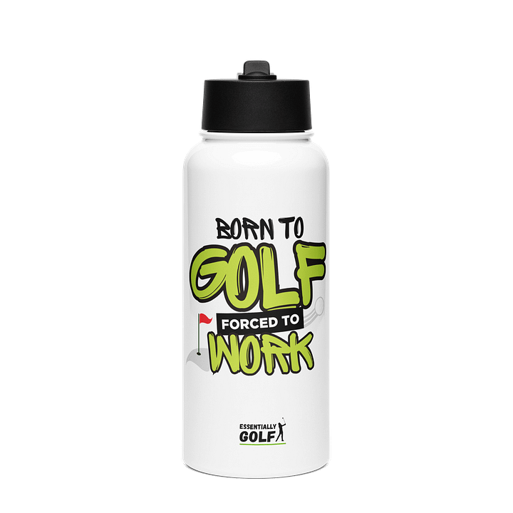 Born to Golf Stainless Steel Water Bottle – Hydrate Like a Pro product image (1)