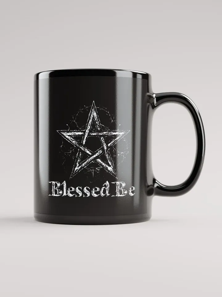 Blessed Be Pentagram -- Mug product image (1)