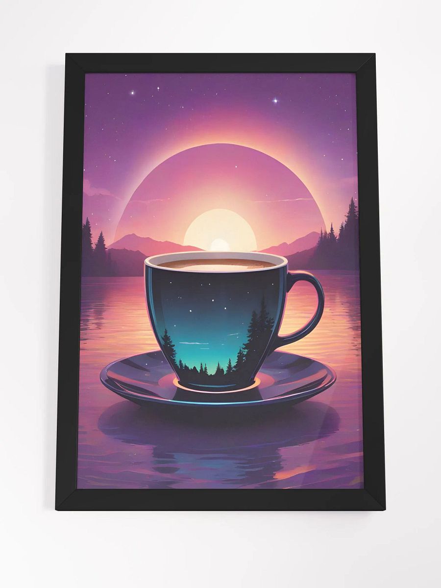 Coffee Sunset Framed Poster product image (5)