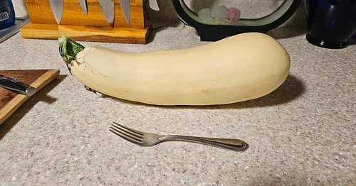 Things that happened while wifey and I were on a cruise last week....

- Squash grew to the size of a baby 
- Winds tore the ...