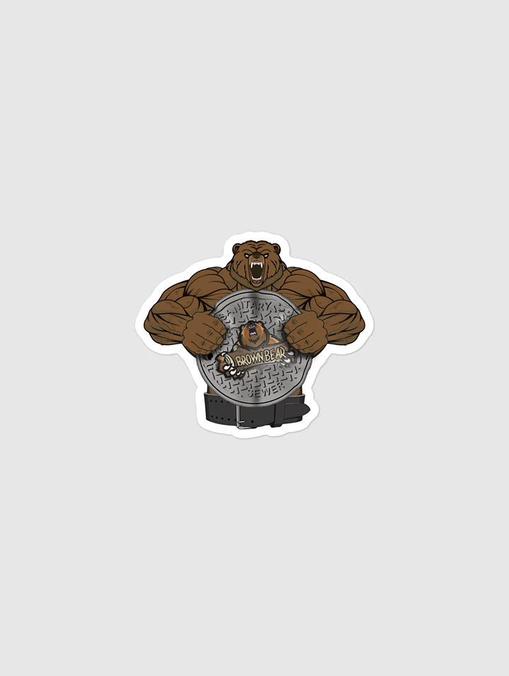 Brown Bear Crush - Sticker product image (1)