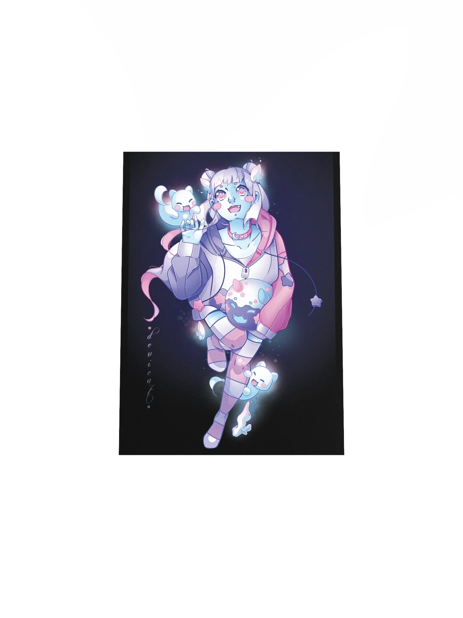 Print • CandiCat Ghost Girl & Ghost Cats • 2025 product image (23)