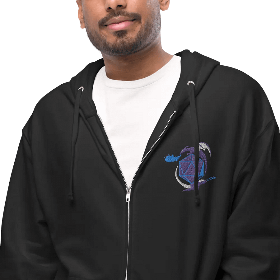 Embroidered Dice Versa Logo Hoodie product image (8)