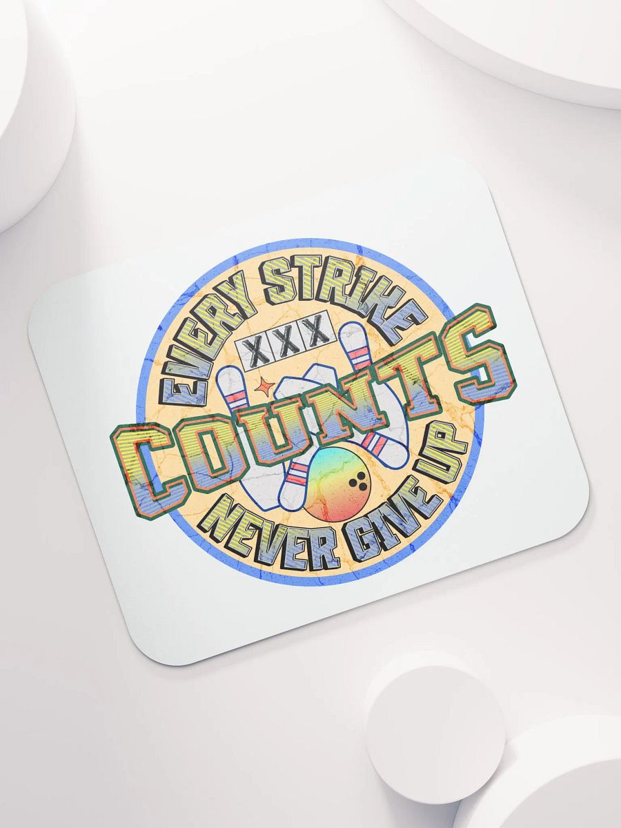Every Strike Counts Bowling Zone Mouse Pad product image (5)
