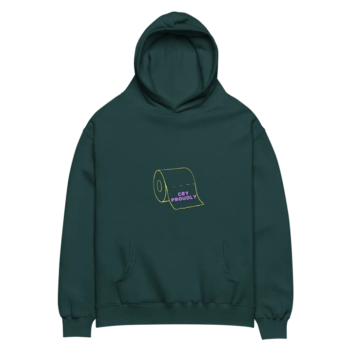 Cry Proudly Unisex Oversized Hoodie product image (2)