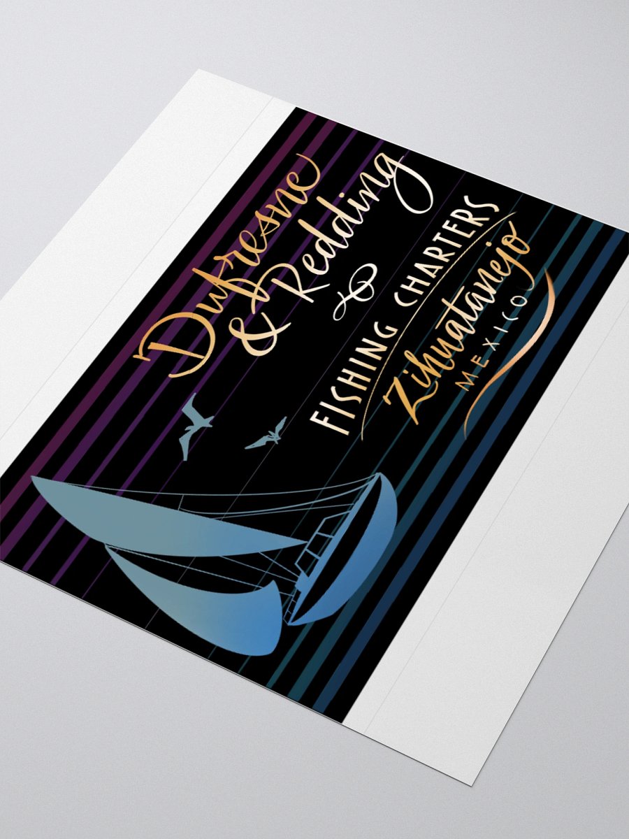 Dufresne Charters Sticker product image (3)