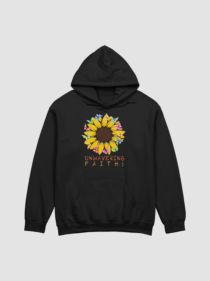 "Unwavering Faith Sunflower Hoodie" product image (3)