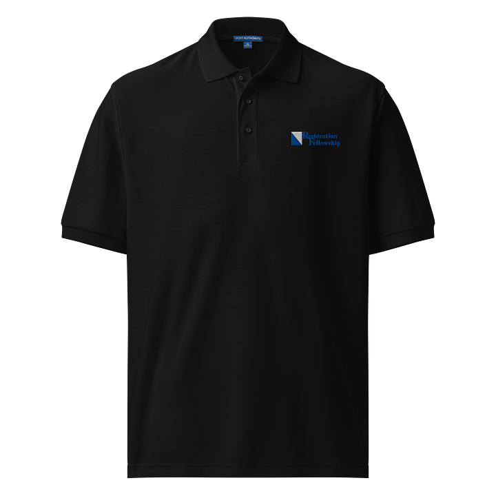 Restoration Fellowship Logo Embroidered Polo Shirt product image (1)