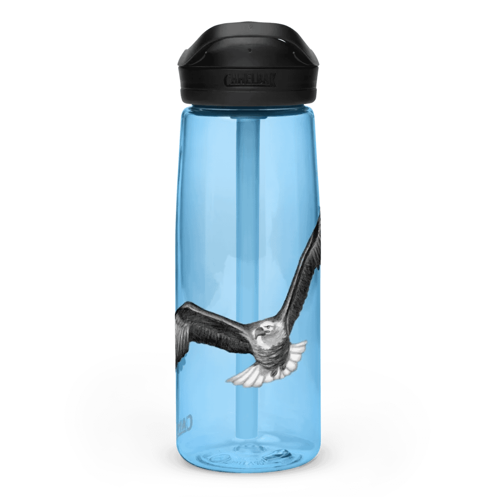 Eagle Drawing Water Bottle Straw product image (60)