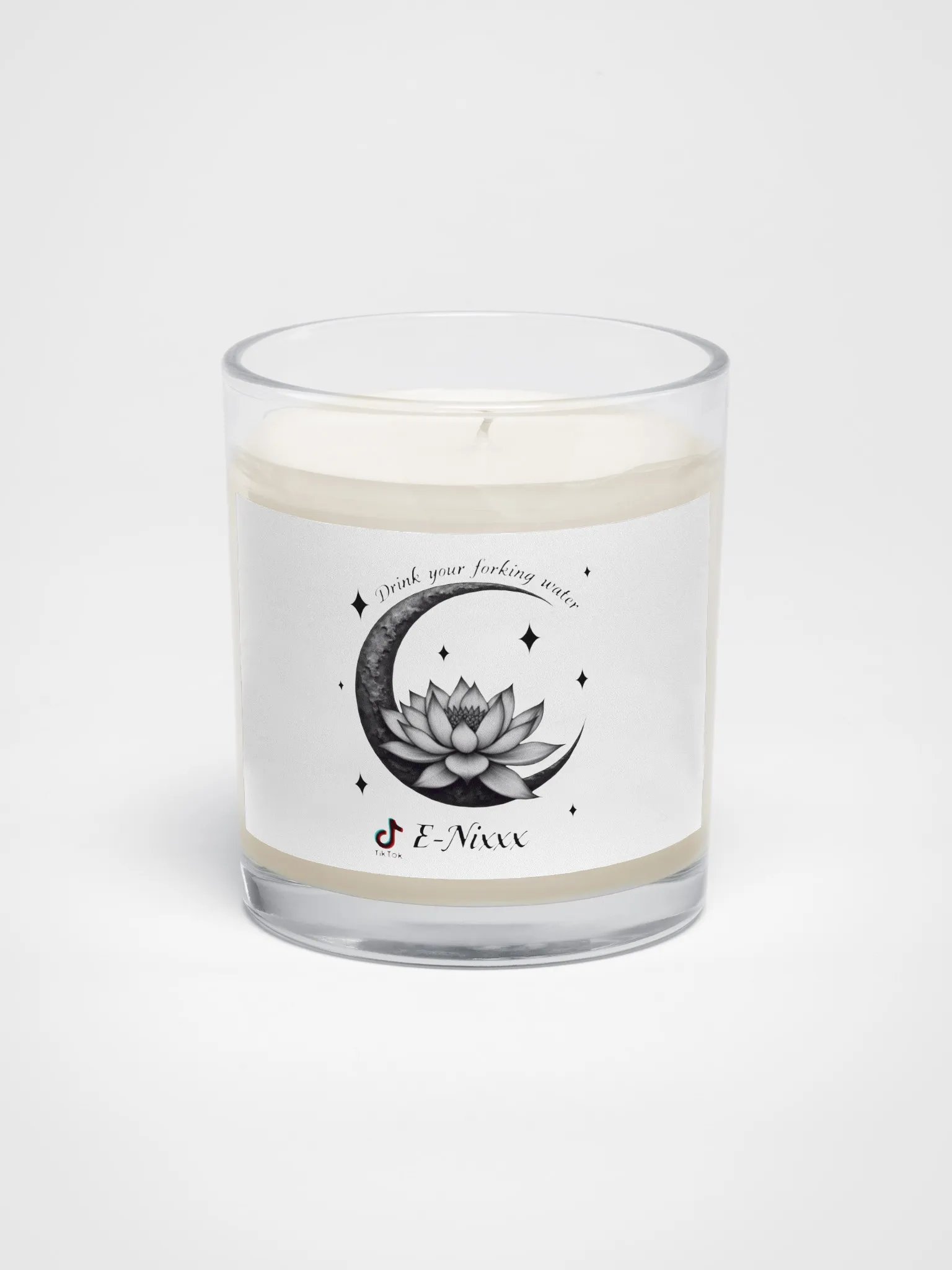 Lunar Lotus Soy Wax Candle product image (1)