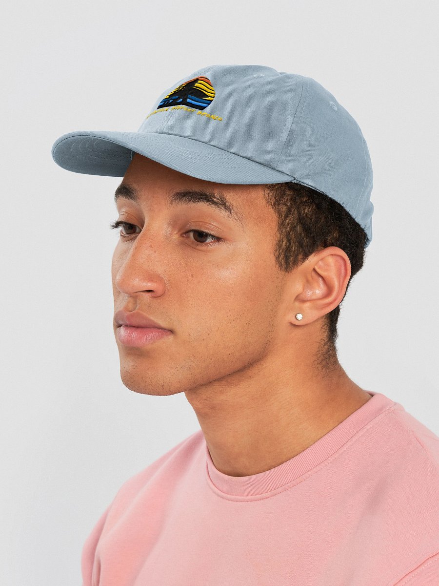 Destination Bigfoot Bronco Classic Logo Dad Hat (Light Blue) product image (7)