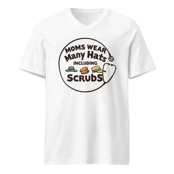 Moms Wear Many Hats Tee product image (1)