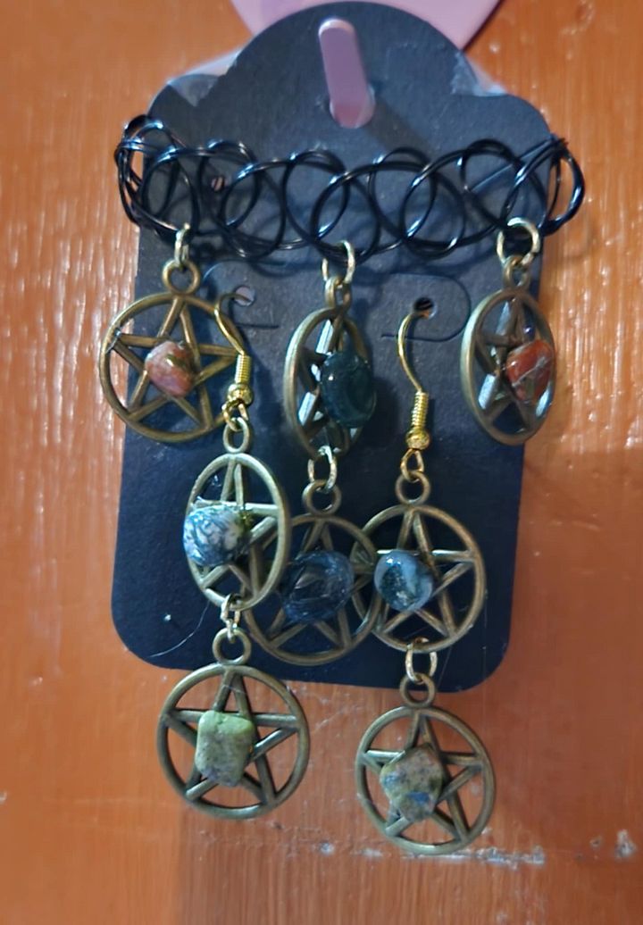 earring and choker set product image (1)