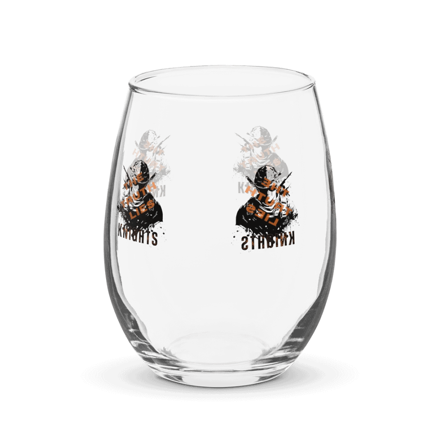 The Truth Lies Stemless Wine Glass product image (4)