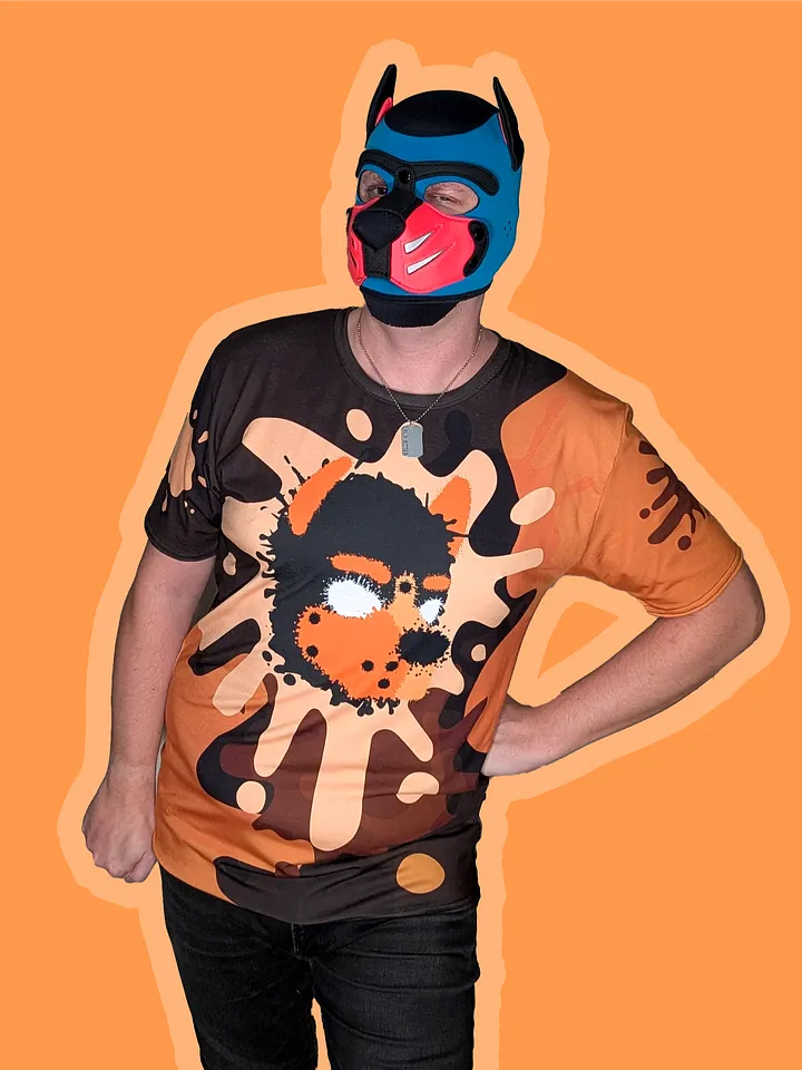 Chaos Splatter Shirt - Orange product image (1)