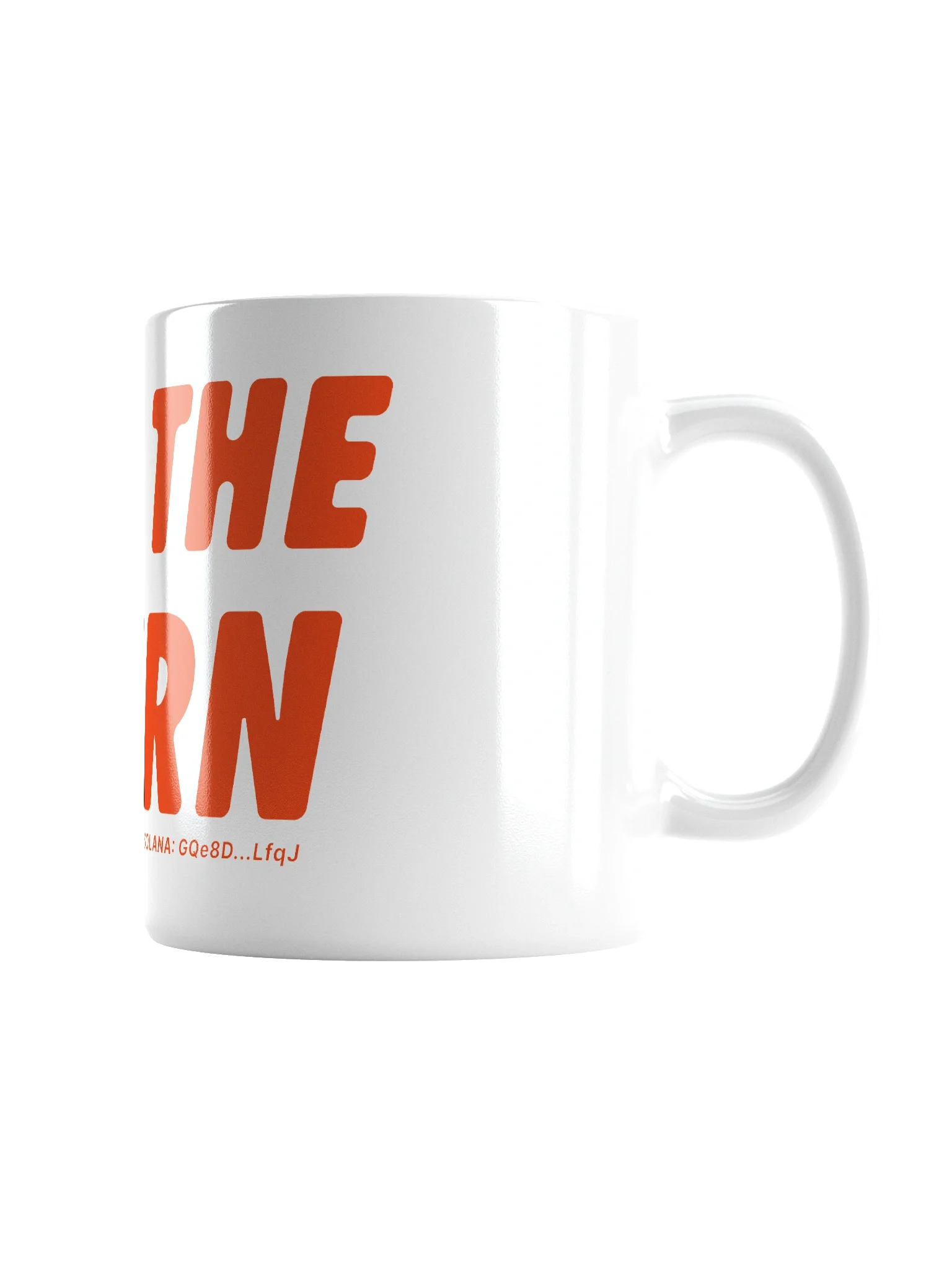 FEEL THE $BURN Mug - Light product image (6)