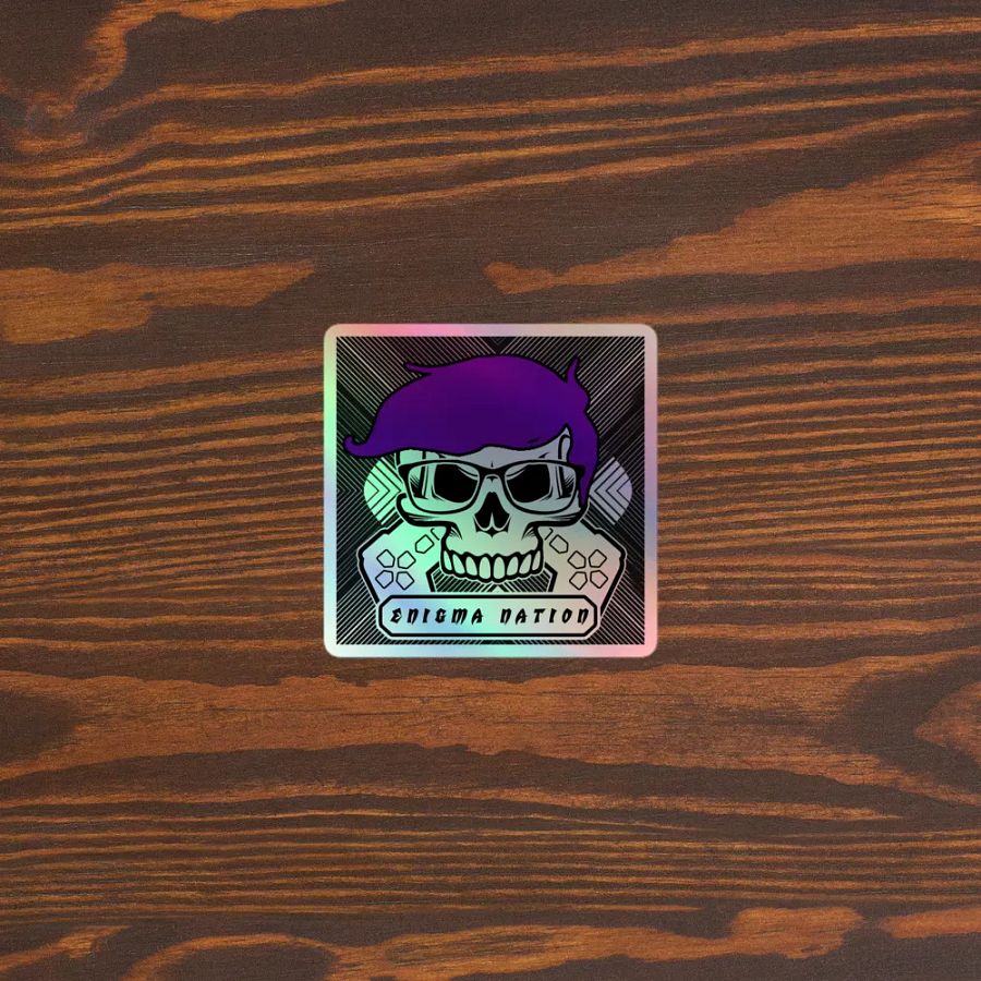 Enigma Nation Kiss-Cut Holographic Sticker Sheet product image (5)