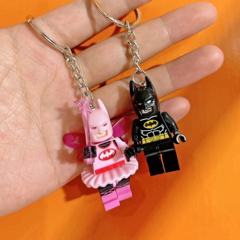 3D Fairy BatMan Figure Character Keychain,Superhero Figure Keychain,Personalized Backpack Accessory,Keychain Accessories,Gifts For Him product image (4)