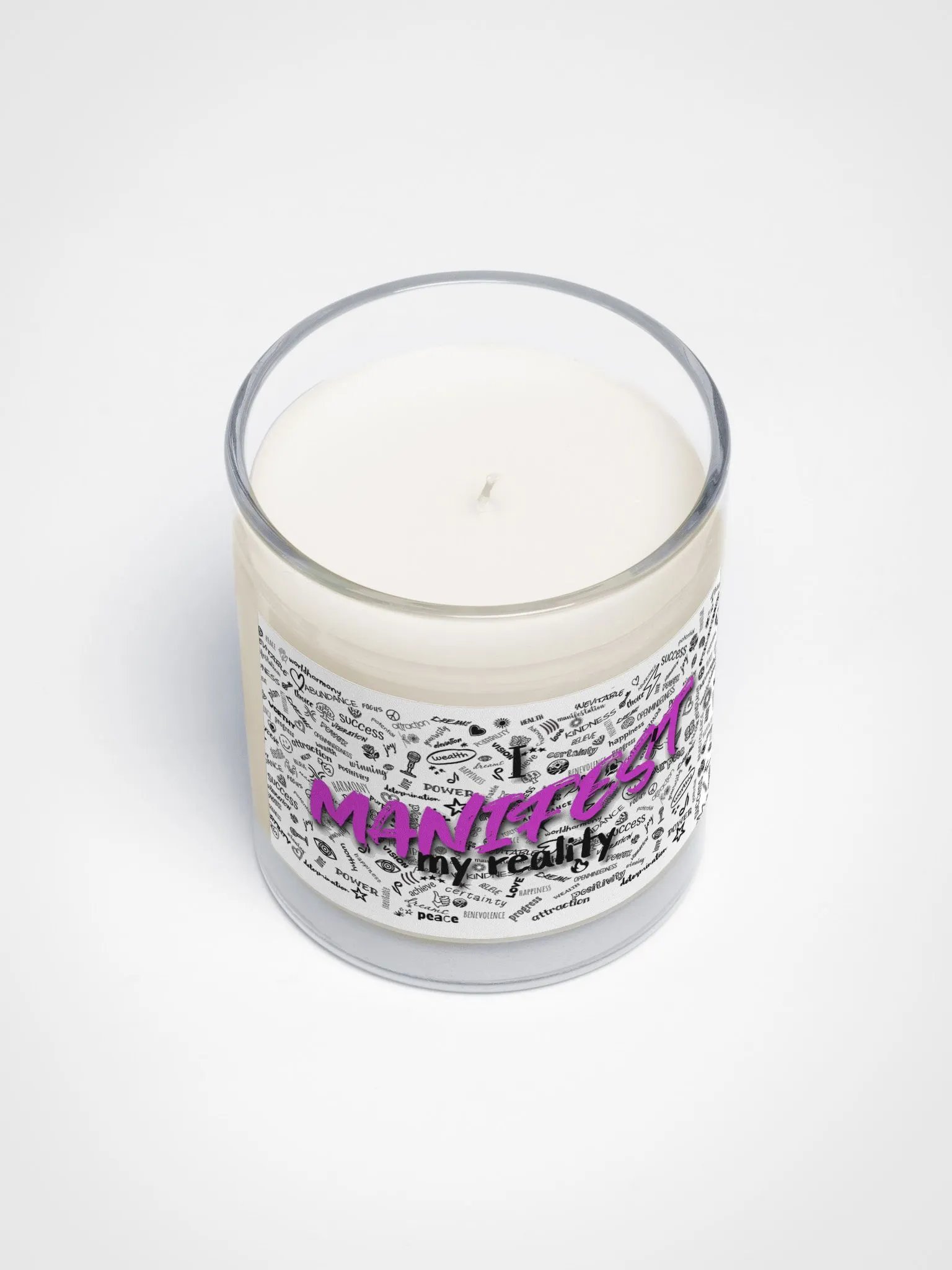 Manifestation Candle, Soy wax, Purple product image (3)