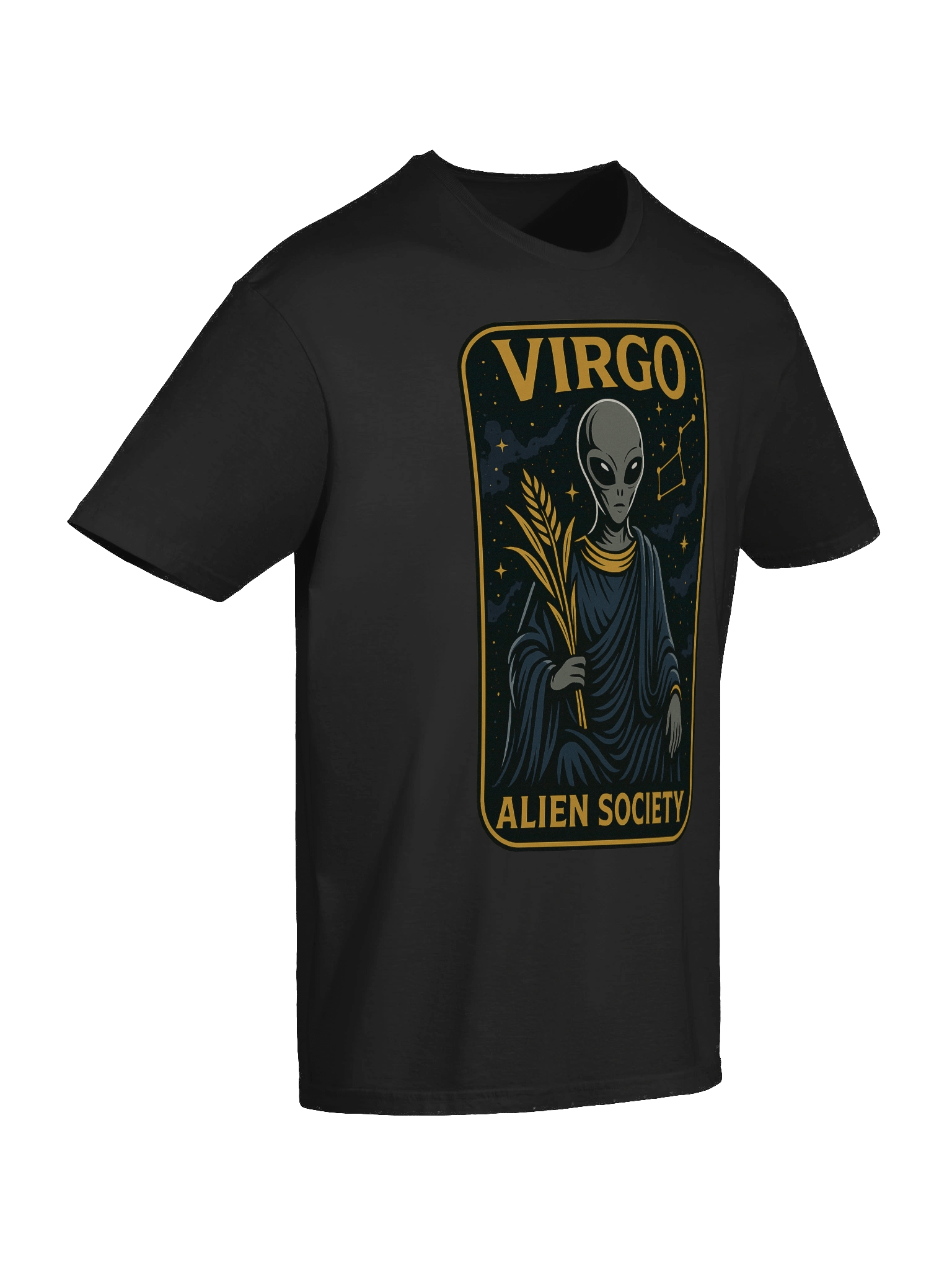 Virgo Alien Constellation T-Shirt product image (55)