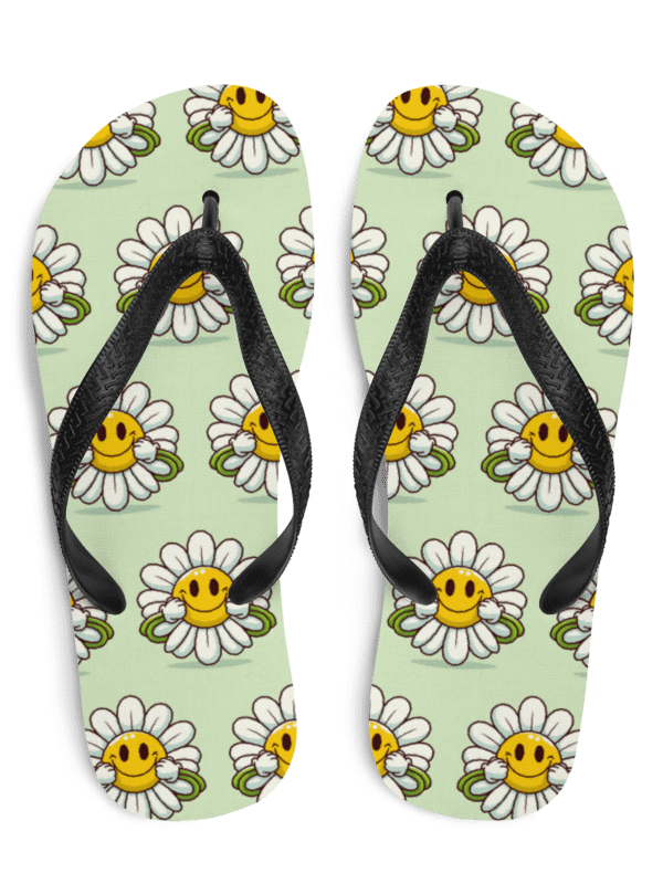 Happy Daisy Flip Flops product image (1)