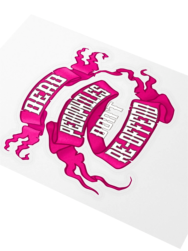 Dead Peds Pink Sticker product image (2)