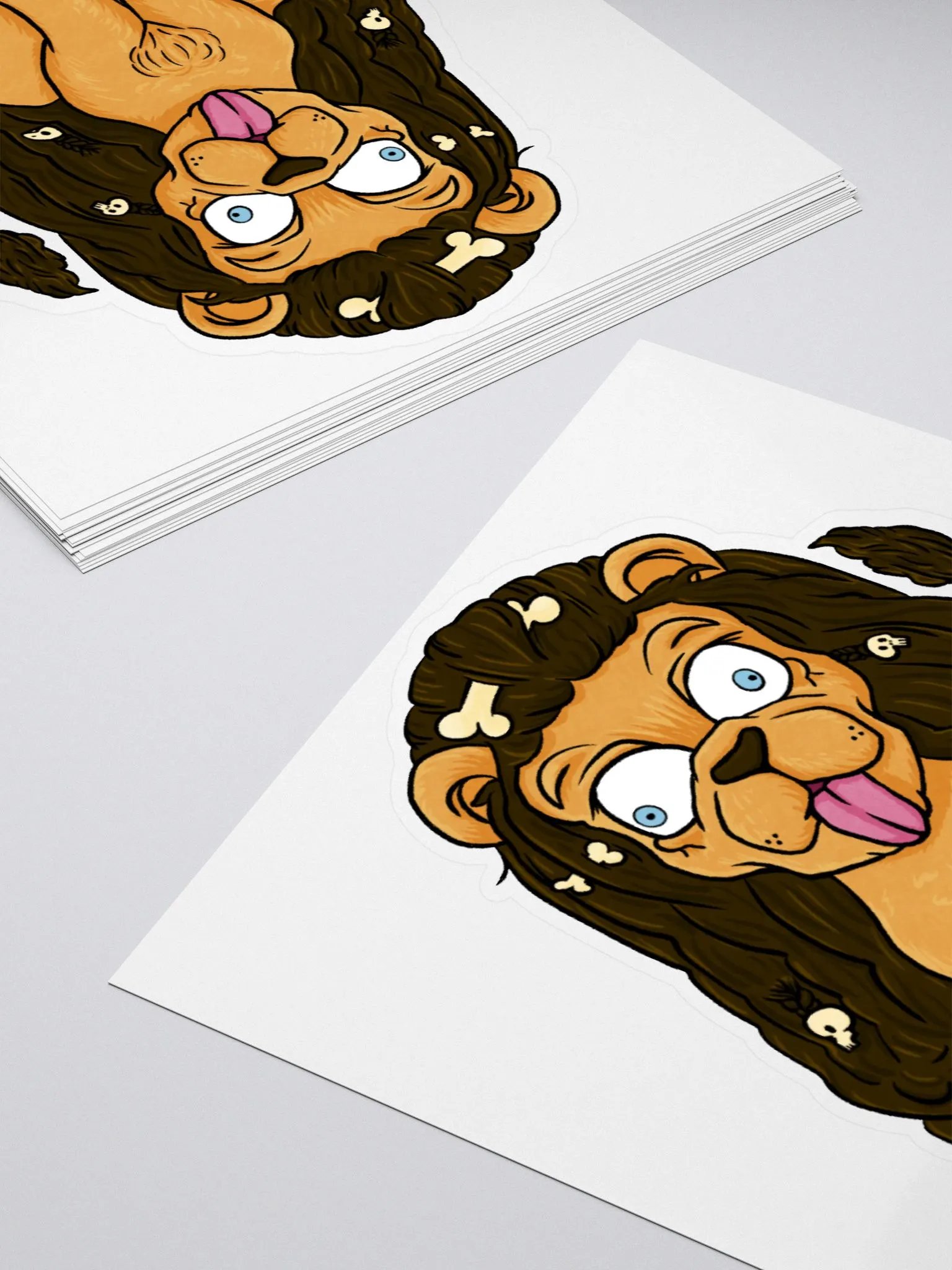 Doomed Lion Sticker product image (4)