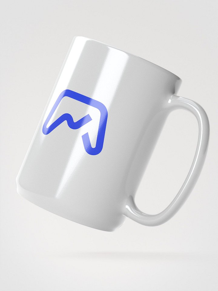 Mediocre Gamer Blue Logo Mug product image (2)