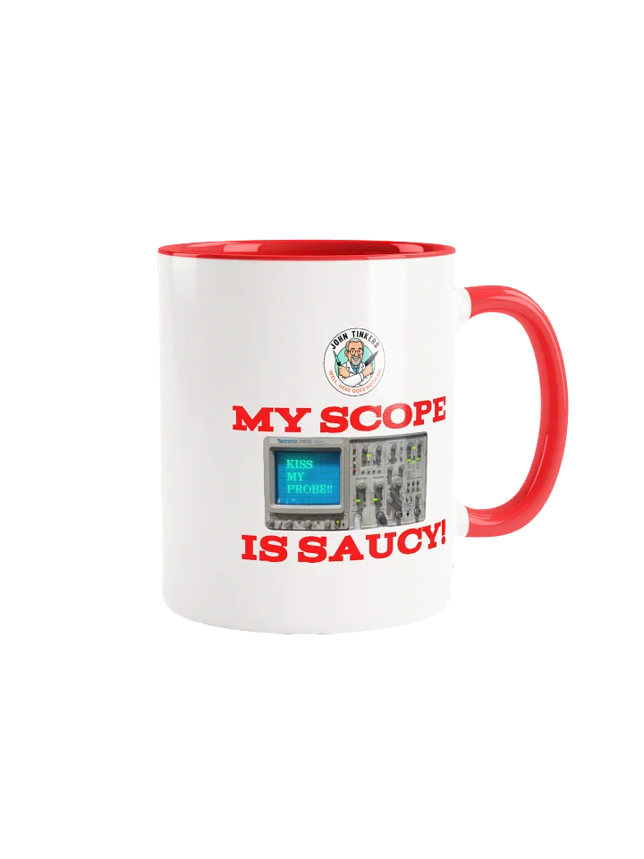 John Tinkers Ceramic Mug: Saucy Scope Edition product image (2)