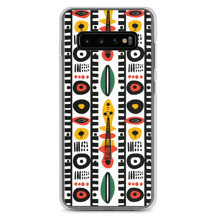 Afrobeat Harmony Clear Samsung® Case product image (7)