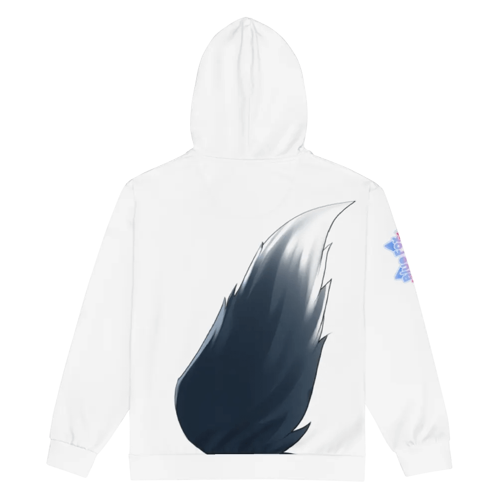 Blue Fox Hoodie - White product image (5)