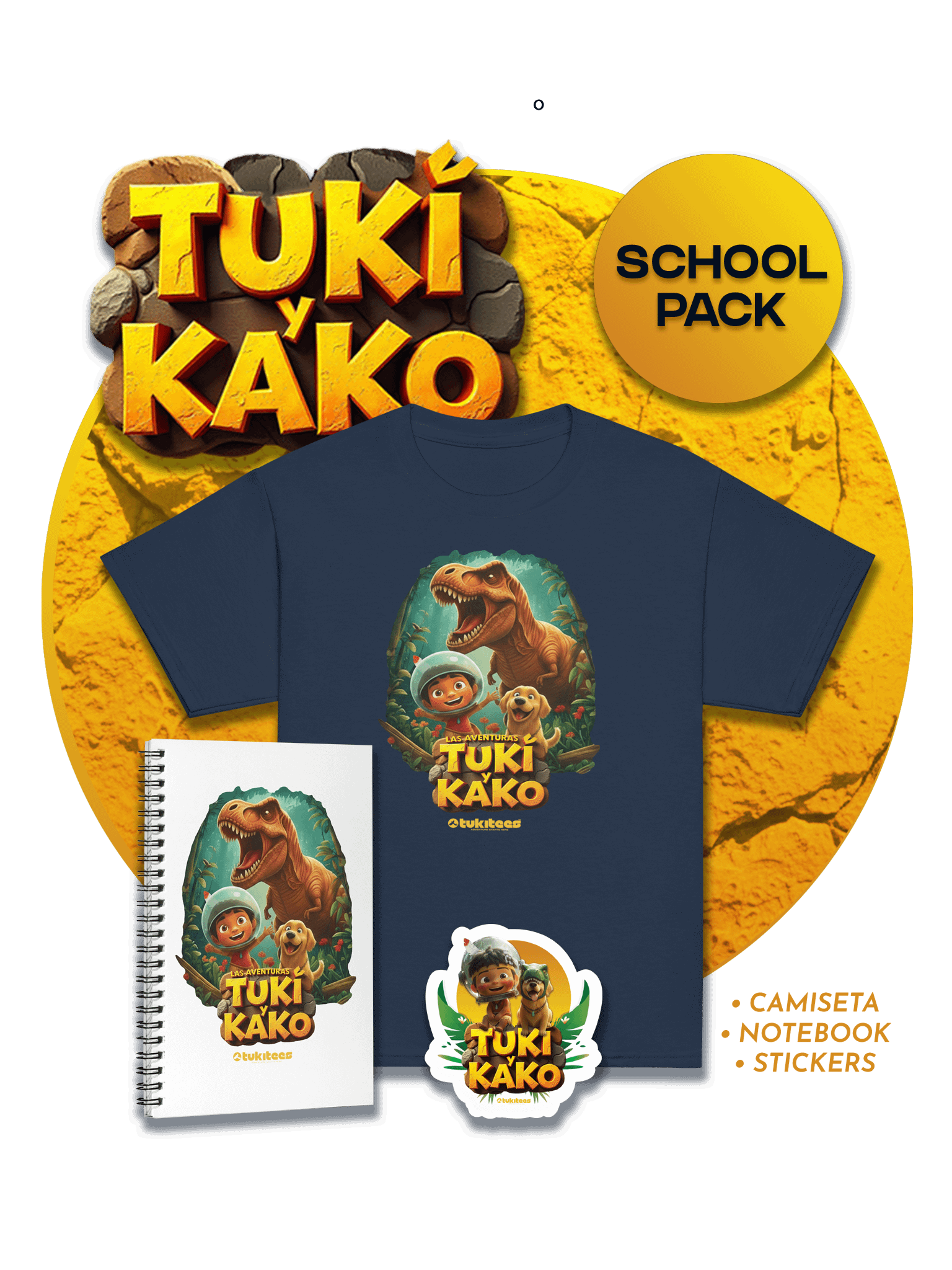 TUKI Y KAKO School Pack product image (1)