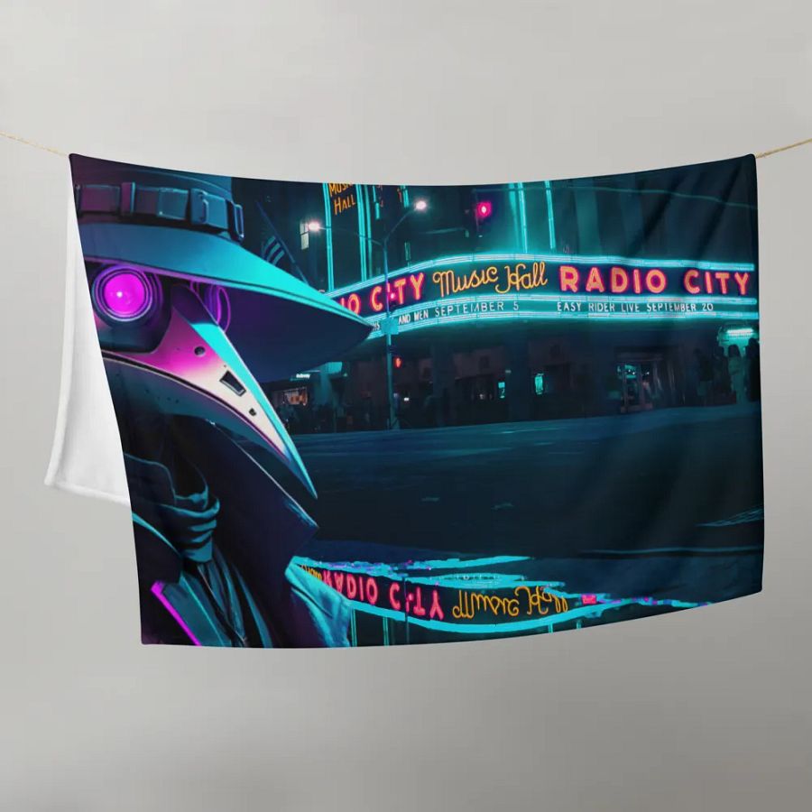 Cyber Radio City Plague Joker Blanket product image (9)