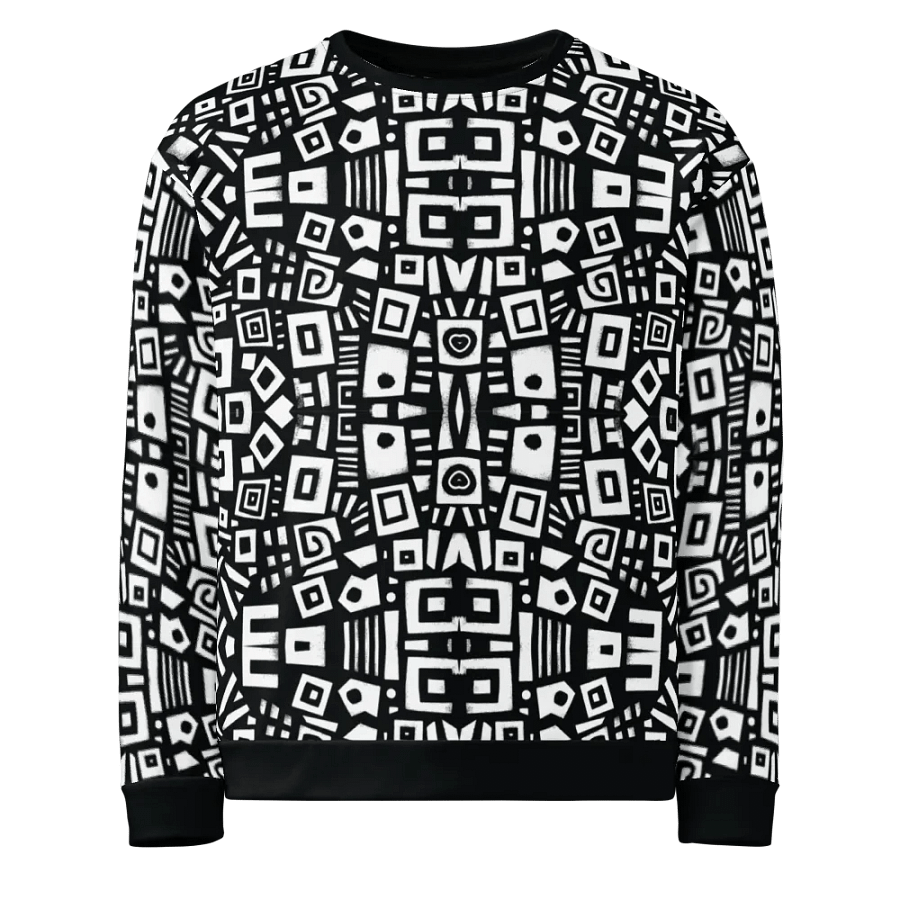 African Geometric Harmony Unisex Sweatshirt product image (1)