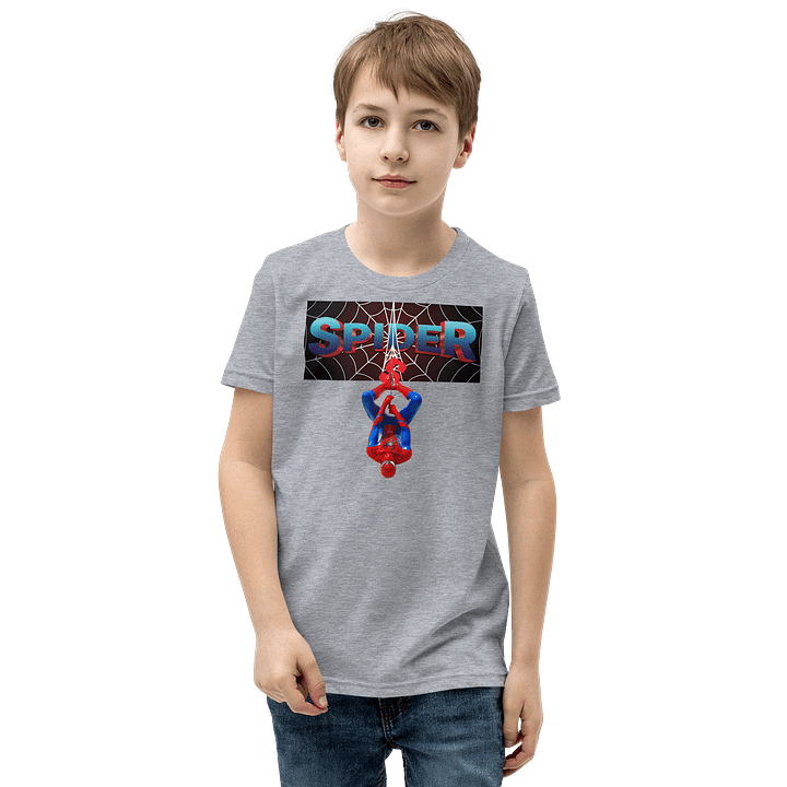 Youth Short Sleeve T-Shirt Spiderman product image (1)