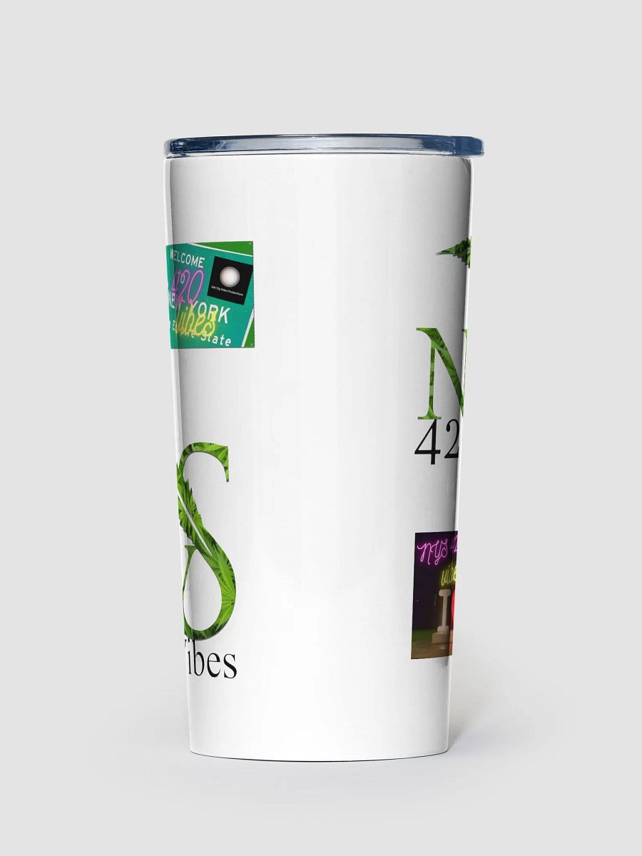 NYS 420 Vibes Stainless Steel Tumbler product image (1)