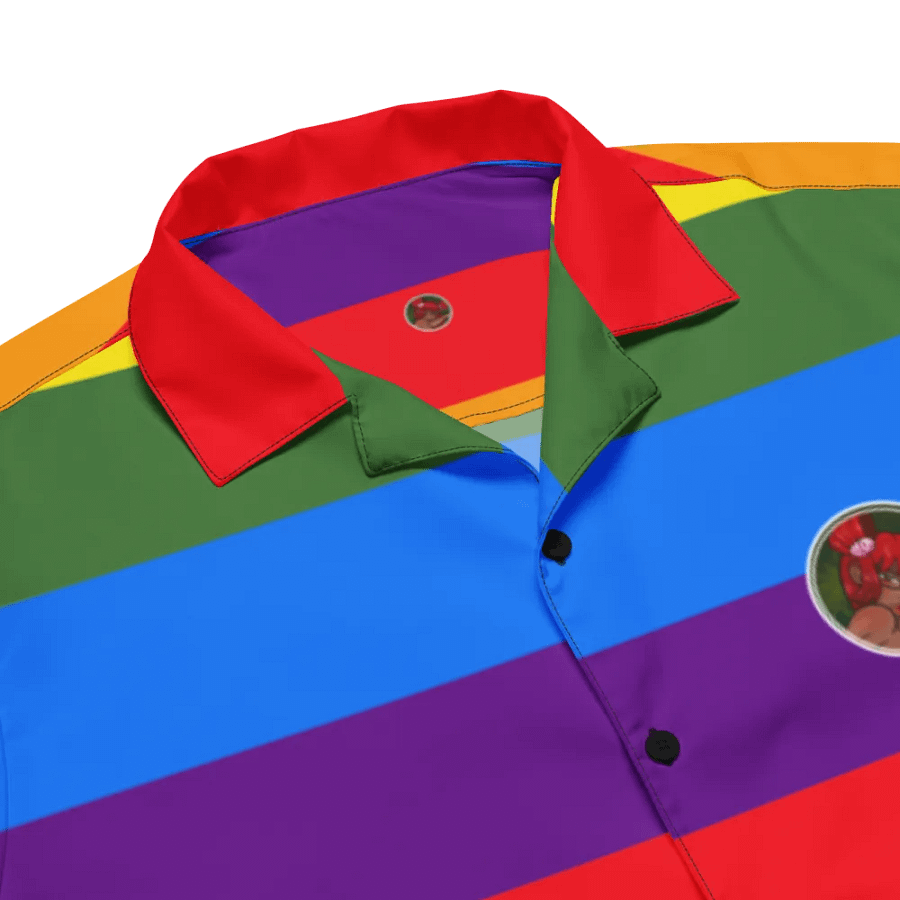 HoneyCubbs Logo - Unisex Rainbow Button-Up product image (2)